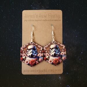 Star Wars Stormtrooper Earrings Empire First Order